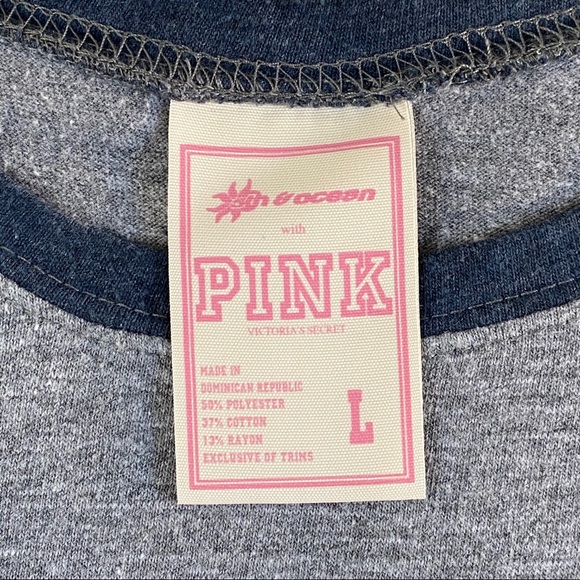 VICTORIA’S SECRET PINK YANKEES RAGLAN TOP - Picture 4 of 4